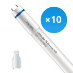 Mehrfachpackung 10x Philips LED Röhre T8 MASTER (EM/Mains) High Output 8W 1050lm - 865 Tageslichtweiß | 60cm - Ersatz für 18W
