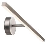 Nordlux Ip S13 60 Applique Murale Métal Brushed Aluminium 7.2W 400lm - 830 Blanc Chaud
