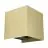 Eglo Applique Murale Valmontone Aluminium Dorée 1.5W 200lm - 830 Blanc Chaud | IP20